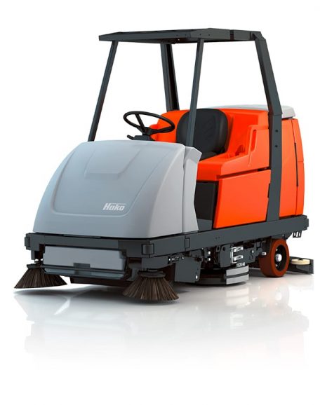 Aufsitzmaschinen mit / ohne Kehrvorsatz